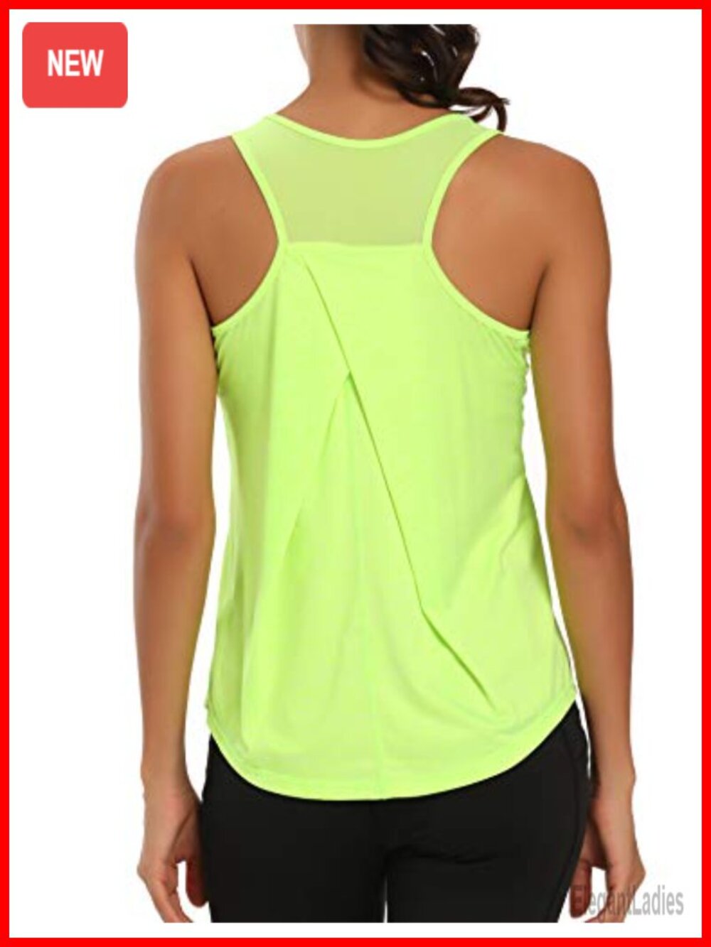 Racerback Workout Tank Top Yoga Running Gym Athletic